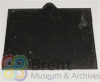 TH\CT\Museum catalogue\3D objects\2014_3_b_th.jpg; 2014.3; Ink blotter with Borough of Wembley Coat of Arms; Blotter